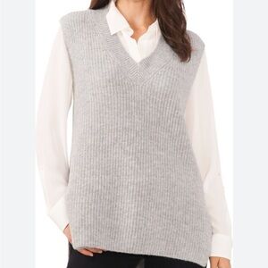 High-low Hem Sweater Vest